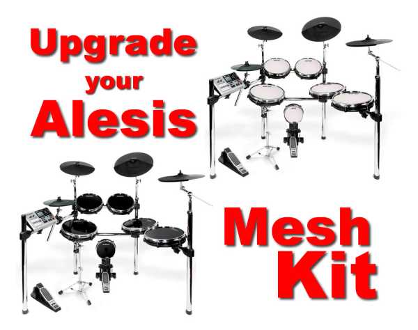 drum-tec Mesh Upgrade für Alesis DM10X