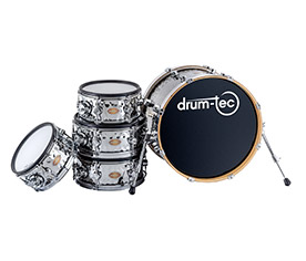 hand hammered pads | drum-tec diabolo