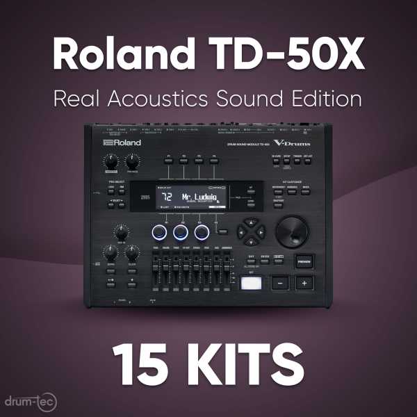 Real Acoustics Sound Edition Roland TD-50X