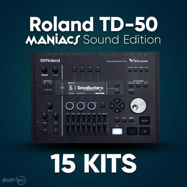 Maniacs Sound Edition Roland TD-50 vol.1