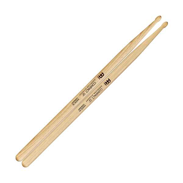 Meinl Compact 13" Drumsticks (Hickory, Oval Tip)