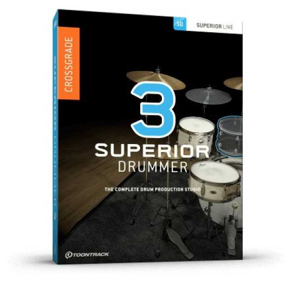 Toontrack Superior Drummer 3.0 Crossgrade