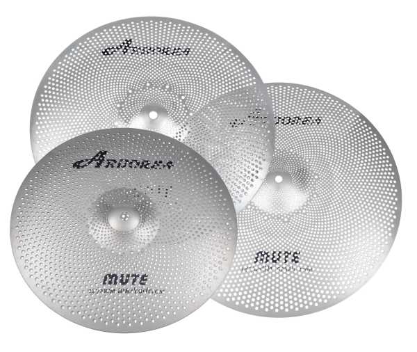 Arborea MUTE Low Noise Cymbal Set 368